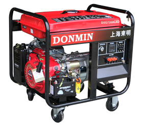 6KW三相汽油發電機組，鑰匙電啟動發電機DMS7500CXD